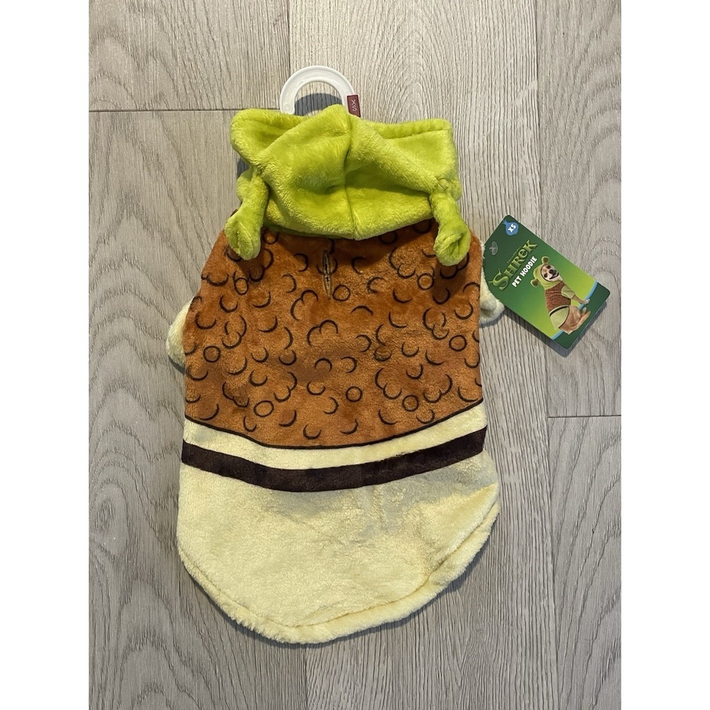 NEW Dreamworks - Halloween - Dog Pet Costume Hoodie - Shrek - Size XS